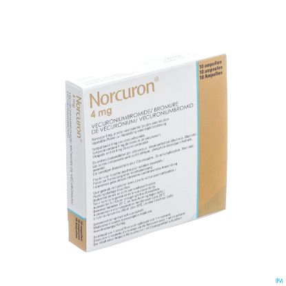 Picture of NORCURON 4MG/ML 10 AMP.