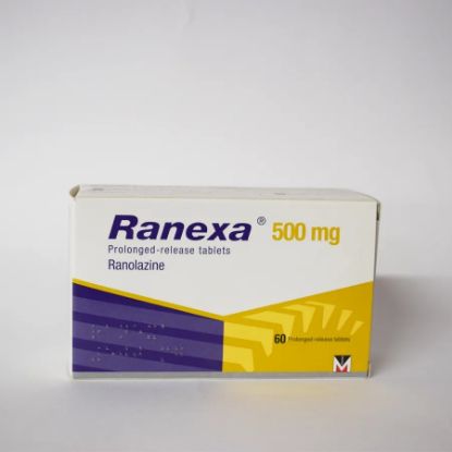 Picture of RANEXA 500 MG 60 PROLONGED R.TABS.