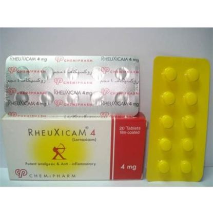 Picture of RHEUXICAM 4MG 20 F.C.TAB.
