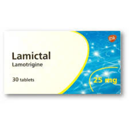 Picture of LAMICTAL 25MG 30 TAB.