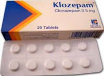 Picture of KLOZEPAM 0.5MG 20 TABS.