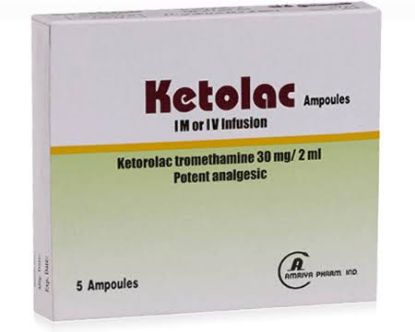 Picture of KETOLAC 30MG/2ML 5 AMP. FOR I.M./I.V. INF.