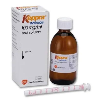 Picture of KEPPRA 100MG/ML ORAL SOLUTION 300 ML