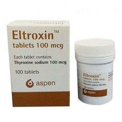 Picture of ELTROXIN 100 MCG 100 TABS.