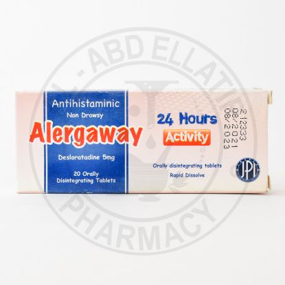 Picture of ALERGAWAY 5 MG 20 ORAL DISINTEG. TABS.