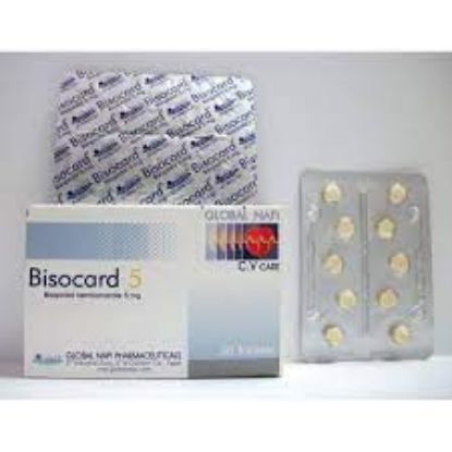 Picture of BISOCARD 5 MG 30 F.C.TAB.