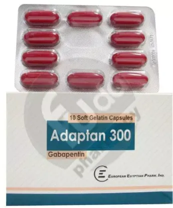 Picture of ADAPTAN 300 MG 10 SOFT GELATIN CAP.